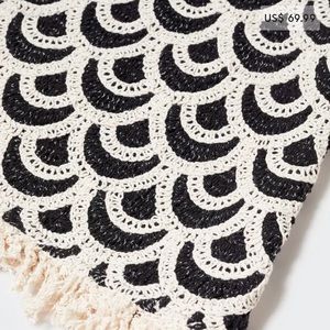 Brand new mango crochet skirt